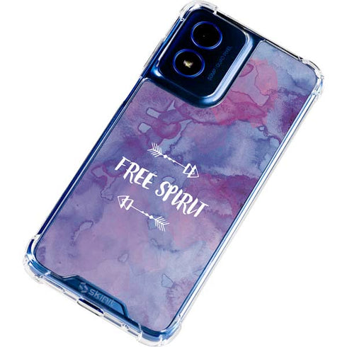 Free Spirit Moto G Play 4G (2024) Clear Case