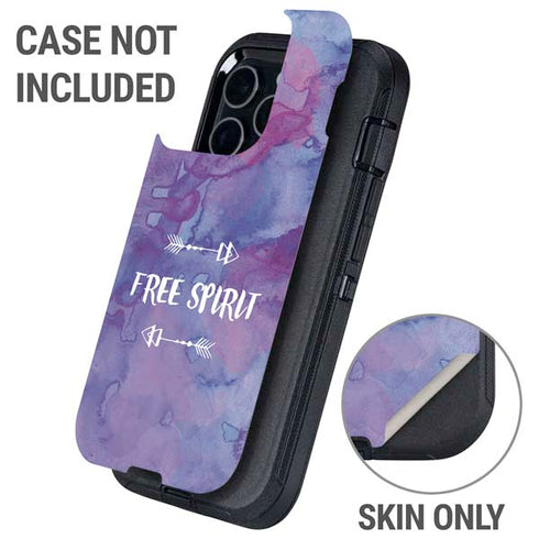 Free Spirit Otterbox Defender iPhone Skin
