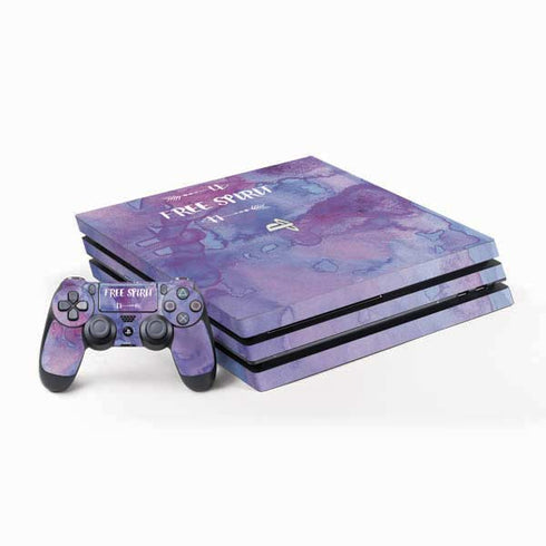 Free Spirit PS4 Pro Bundle Skin