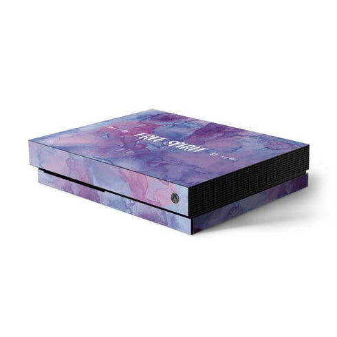 Free Spirit Xbox One X Console Skin