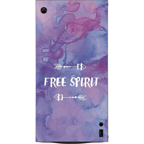 Free Spirit XBox Series X Digital Edition Console Skin