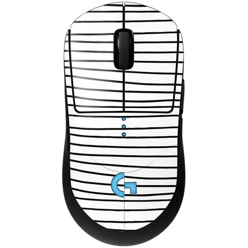 Freehand Stripes G Pro Wireless Gaming Mouse Skin
