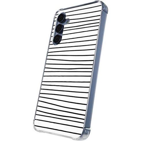 Freehand Stripes Galaxy A35 5G Clear Case