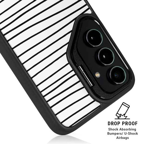 Freehand Stripes Galaxy S25 Kickstand Case