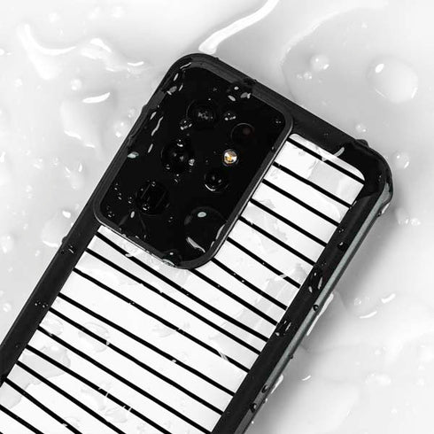 Freehand Stripes Galaxy S24 Ultra Waterproof Case
