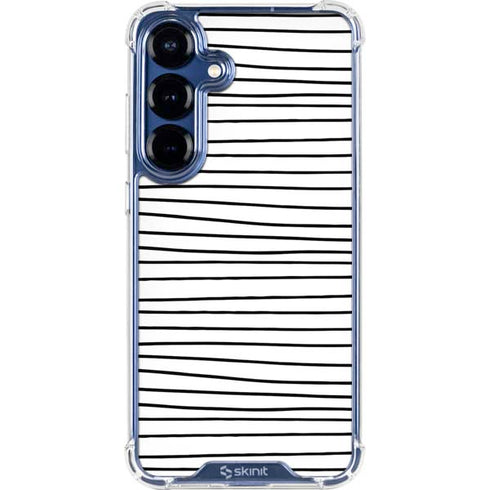 Freehand Stripes Galaxy S25 Clear Case