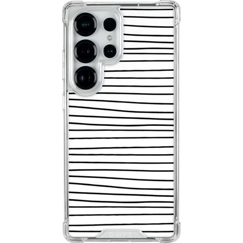 Freehand Stripes Galaxy S25 Ultra Clear Case
