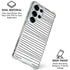 Freehand Stripes Galaxy S25 Ultra Clear Case