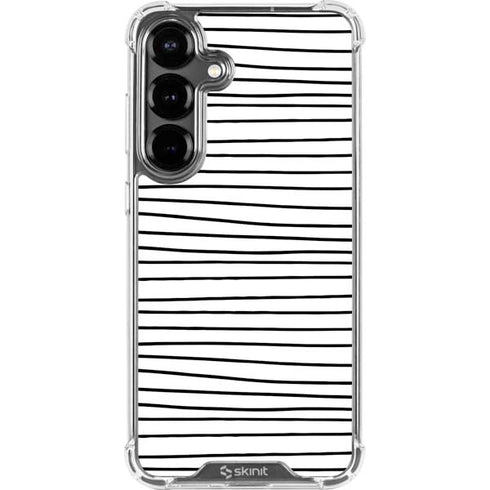 Freehand Stripes Galaxy S26 Clear Case