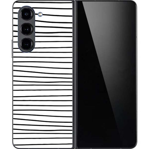 Freehand Stripes Galaxy Z Fold5 5G Skin