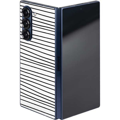 Freehand Stripes Galaxy Z Fold6 Skin