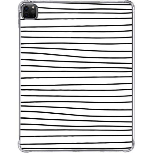 Freehand Stripes iPad Pro 11in (2024) Clear Case