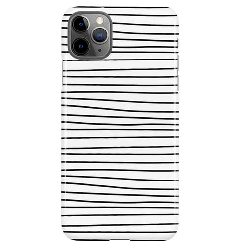 Freehand Stripes iPhone Cases