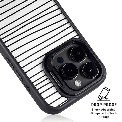 Freehand Stripes iPhone 13 Pro Kickstand Case