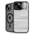 Freehand Stripes iPhone 15 Kickstand Case