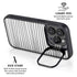 Freehand Stripes iPhone 15 Pro Kickstand Case