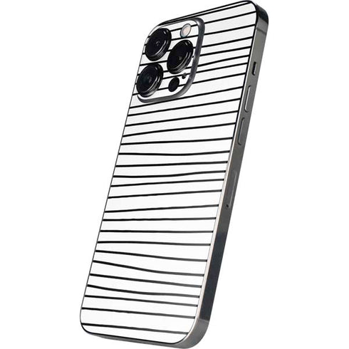Freehand Stripes iPhone 15 Pro Max Skin
