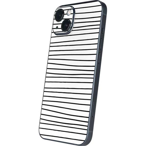 Freehand Stripes iPhone 15 Skin