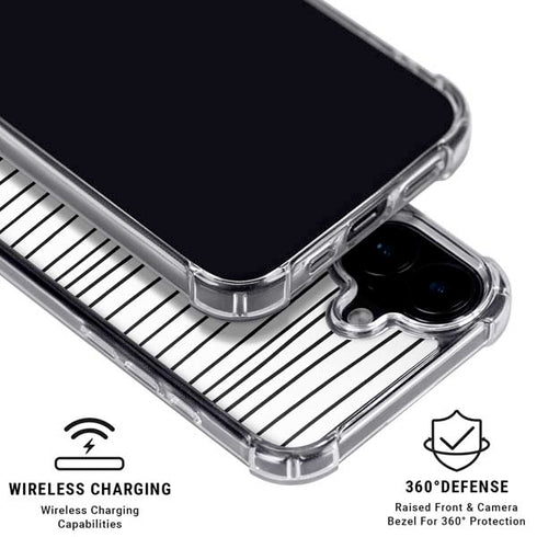 Freehand Stripes iPhone 16 MagSafe Case