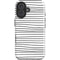 Freehand Stripes iPhone 16 Plus Impact Case