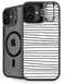 Freehand Stripes iPhone 16 Plus Kickstand Case
