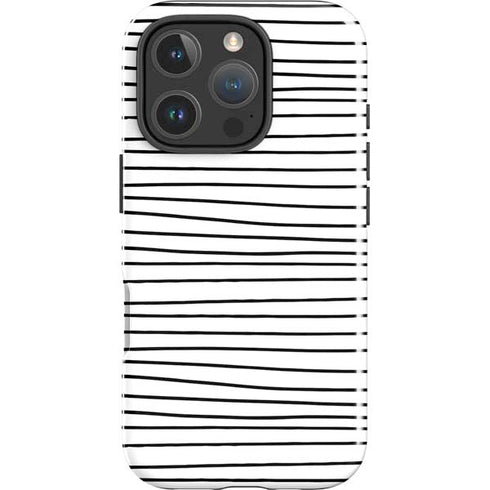Freehand Stripes iPhone 16 Pro Impact Case