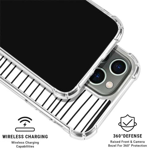 Freehand Stripes iPhone 16 Pro Max Clear Case