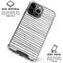 Freehand Stripes iPhone 16 Pro Max Clear Case
