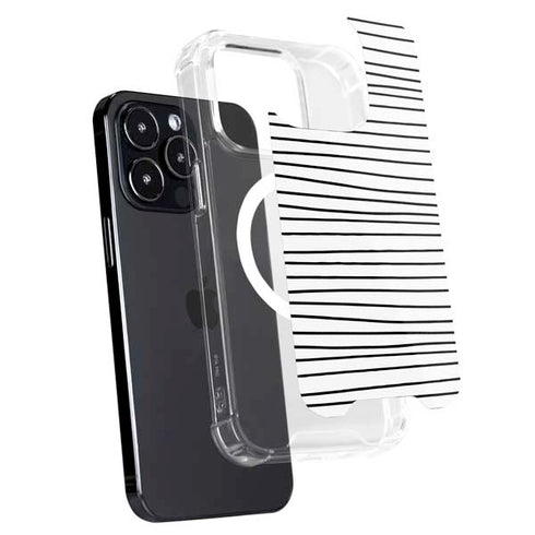 Freehand Stripes iPhone 16 Pro Max MagSafe Case