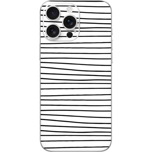 Freehand Stripes iPhone 16 Pro Max Skin