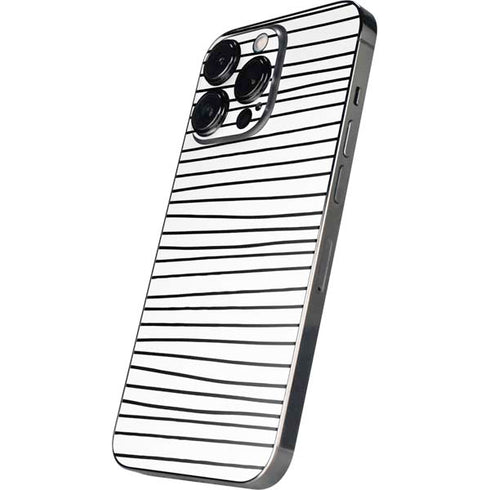 Freehand Stripes iPhone 16 Pro Max Skin