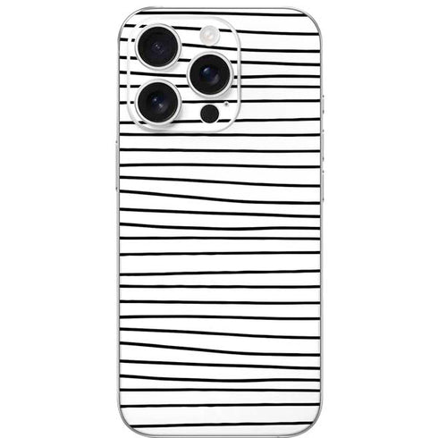 Freehand Stripes iPhone 16 Pro Skin