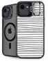 Freehand Stripes iPhone 16e Kickstand Case