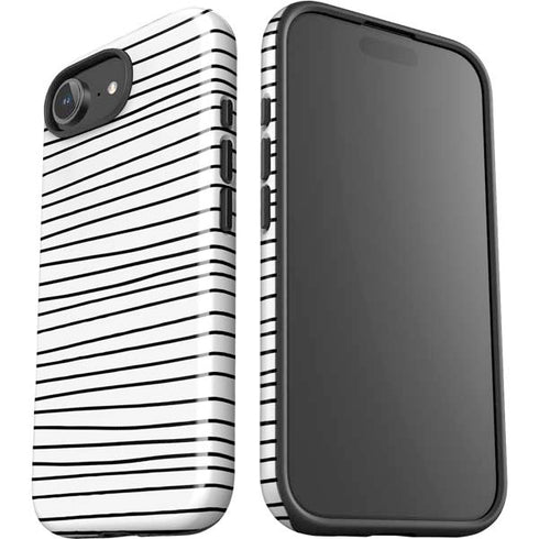 Freehand Stripes iPhone 16e Impact Case
