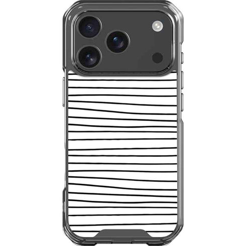 Freehand Stripes iPhone 18 Pro Clear Case