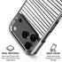 Freehand Stripes iPhone 18 Pro Clear Case