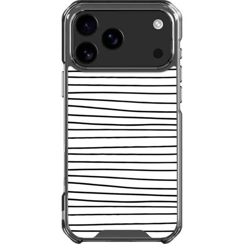Freehand Stripes iPhone 18 Pro Max Clear Case