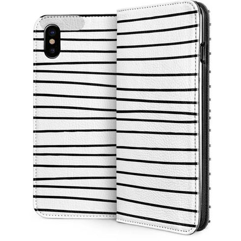 Freehand Stripes iPhone 8 Folio Case