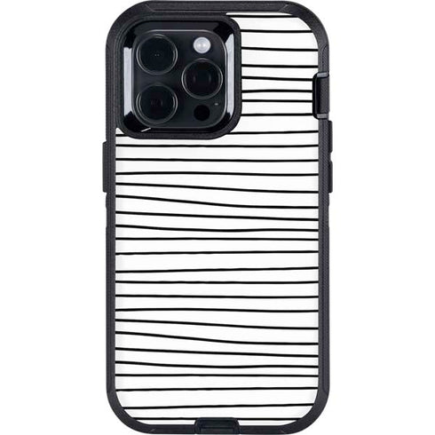 Freehand Stripes Otterbox Defender iPhone Skin