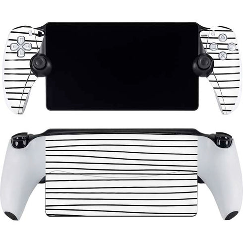 Freehand Stripes PlayStation Portal Remote Player Skin