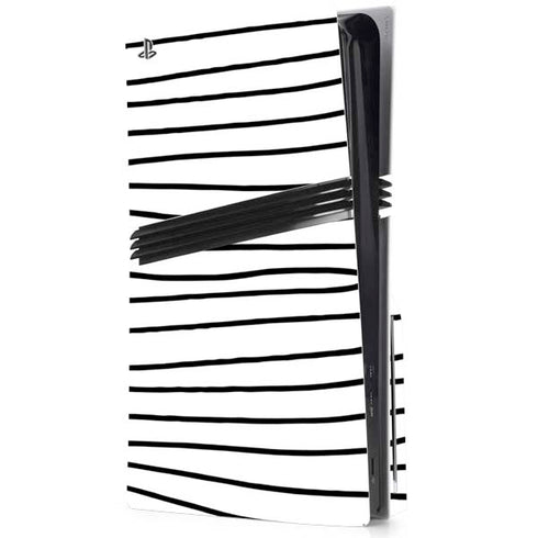 Freehand Stripes PS5 Pro Disk Console Skin