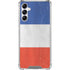 French Flag Distressed Gabb Phone 4 Clear Case