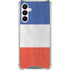 French Flag Distressed Galaxy A16 5G Clear Case