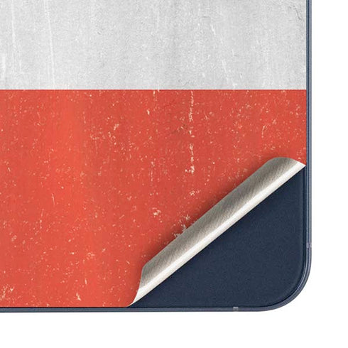 French Flag Distressed Galaxy A35 5G Skin