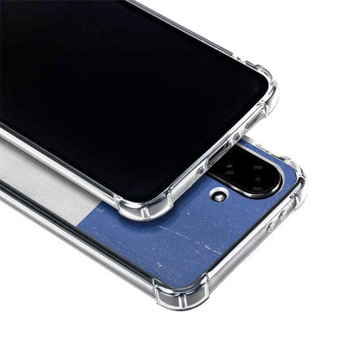 French Flag Distressed Galaxy A36 5G Clear Case