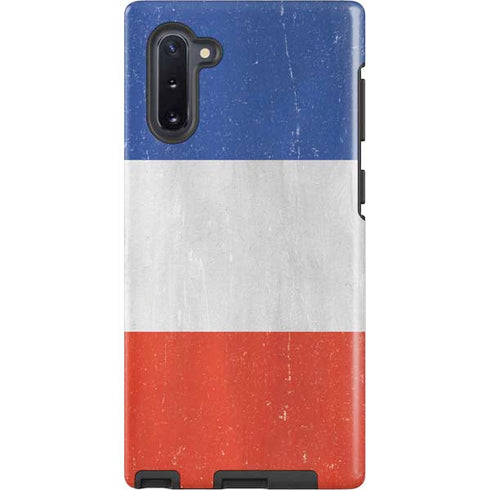 French Flag Distressed Galaxy Cases