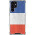 French Flag Distressed Galaxy S23 Ultra Clear Case