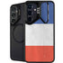 French Flag Distressed Galaxy S24 FE Kickstand Case