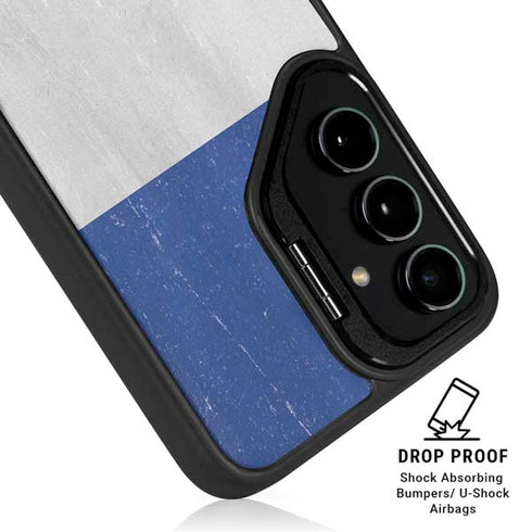 French Flag Distressed Galaxy S25 Kickstand Case
