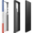 French Flag Distressed Galaxy S25 Ultra Impact Case
